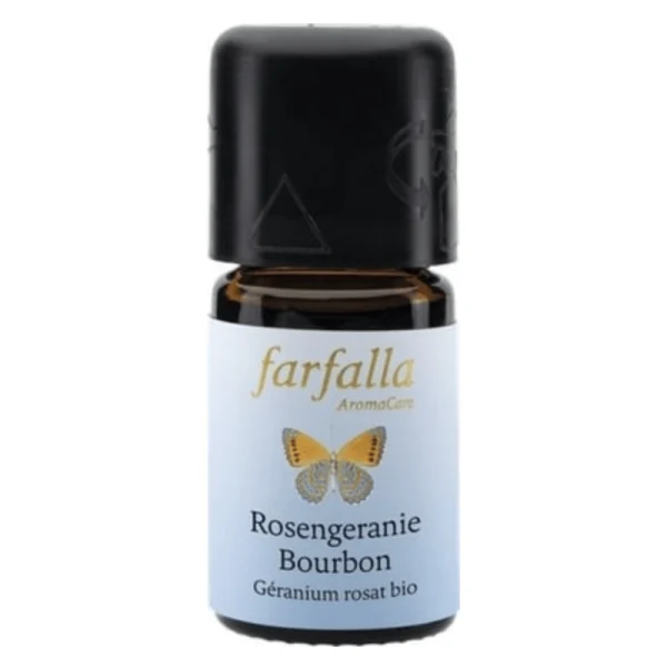 Geranium etherische olie (biologisch) - Farfalla