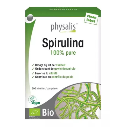 Spirulina 200 tabletten (biologisch)